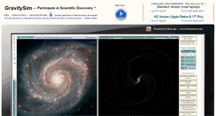 Desktop Screenshot of gravitysim.net